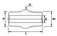 Hex Nipple GNH